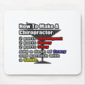 カイロプラクターの作成方法 マウスパッド (正面)