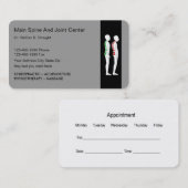 カイロプラクターの名刺 名刺 (正面/裏面)