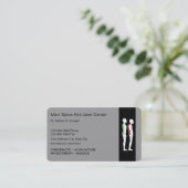 カイロプラクターの名刺 名刺 (スタンド正面)