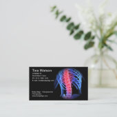 カイロプラクターの名刺 名刺 (スタンド正面)