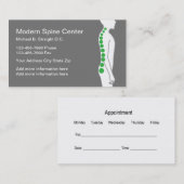 カイロプラクターの名刺 名刺 (正面/裏面)