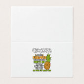 カイロプラクターはパイナップルのようです 名刺 (外部フラット)