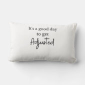 カイロプラクターを直すのはいい日おもしろいだ ランバークッション (裏面)