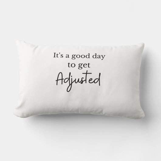 カイロプラクターを直すのはいい日おもしろいだ ランバークッション (正面)