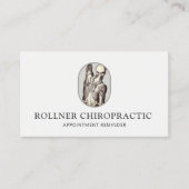 カイロプラクターアポイントメントリマインダーカイロプラクティック 名刺 (正面)
