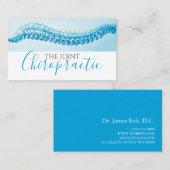 カイロプラクターカイロプラクティックの正常性 名刺 (正面/裏面)