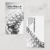 カイロプラクターカイロプラクティッククリニックセラピーマッサージ 名刺 (正面/裏面)