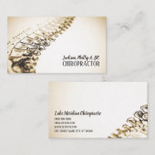 カイロプラクターカイロプラクティッククリニックセラピーマッサージ 名刺 (正面/裏面)