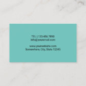 カイロプラクターカイロプラクティックスパインウェルネスチロ 名刺 (裏面)