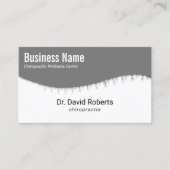 カイロプラクターカイロプラクティックスパインウェルネスチロ#2 名刺 (正面)