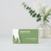 カイロプラクターカイロプラクティックスパイングリーンウェルネススパ 名刺 (スタンド正面)