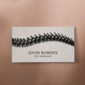 カイロプラクターカイロプラクティックスパインセラピストリネン 名刺