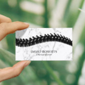 カイロプラクターカイロプラクティックスパインセラピー大理石 名刺