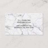 カイロプラクターカイロプラクティックスパイン&マーブルチロ 名刺 (裏面)