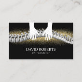 カイロプラクターカイロプラクティックヒーリングハンズ&スパイン 名刺 (正面)