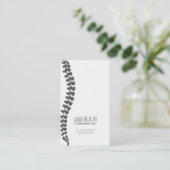 カイロプラクターカイロプラクティックヘルスウェルネスクリニック 名刺 (スタンド正面)