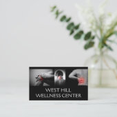 カイロプラクターカイロプラクティックヘルス名刺 名刺 (スタンド正面)