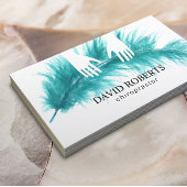 カイロプラクターカイロプラクティックマッサージハンズ&フェザー 名刺