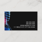 カイロプラクターカイロプラクティック保健医療診療所 名刺 (裏面)