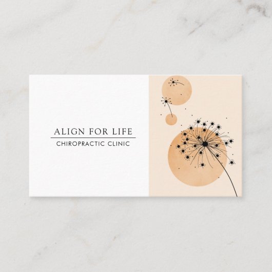 カイロプラクターカイロプラクティック名刺 名刺 (正面)