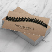 カイロプラクターカイロプラクティック脊椎セラピスト 素朴 名刺