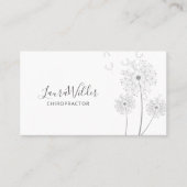 カイロプラクターカイロプラクティック 名刺 (正面)