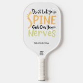 カイロプラクターグラム背骨が神経に障る ピックルボールラケット (正面)