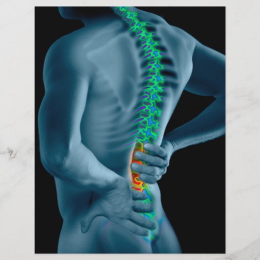 カイロプラクタービジネスフライヤー チラシ (正面)