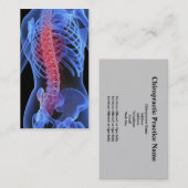 カイロプラクタービジネスCard3 名刺 (正面/裏面)