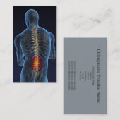 カイロプラクタービジネスCard4 名刺 (正面/裏面)