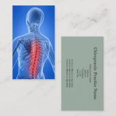 カイロプラクタービジネスCard5 名刺 (正面/裏面)