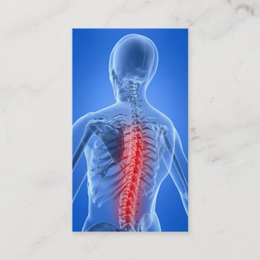 カイロプラクタービジネスCard5 名刺 (正面)