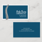 カイロプラクターヘルスドクターセラピスト 名刺 (正面/裏面)