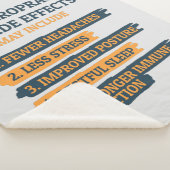 カイロプラクターボーンズ調整ノベルティ シェルパブランケット (3/4)