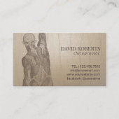 カイロプラクターマッサージセラピーヴィンテージアポイントメント 予約カード (正面)