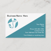 カイロプラクターモダンロゴ名刺 名刺 (正面)