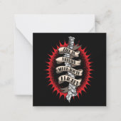 カイロプラクターライフはあなたは整列すると幸せ ノートカード (正面)