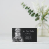 カイロプラクター名刺カイロプラクティックX線 予約カード (スタンド正面)