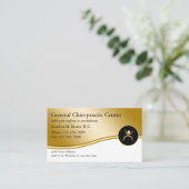カイロプラクター名刺 名刺 (スタンド正面)