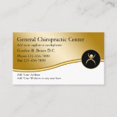 カイロプラクター名刺 名刺 (正面)