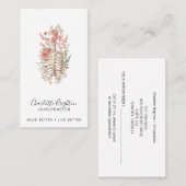 カイロプラクター名刺 名刺 (正面/裏面)