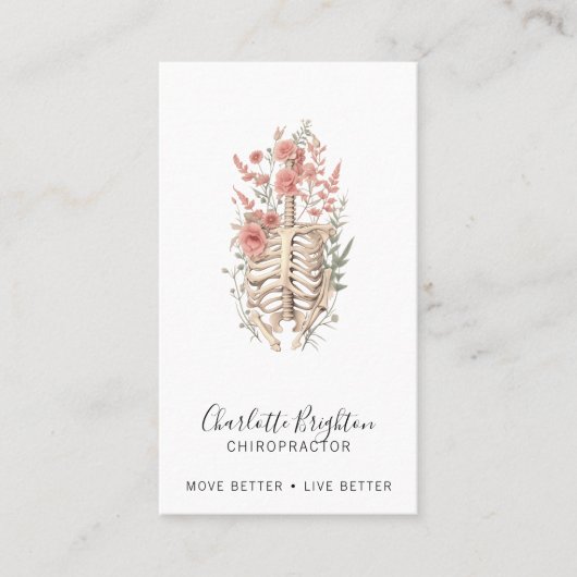 カイロプラクター名刺 名刺 (正面)