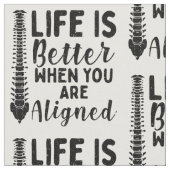 カイロプラクター脊椎医師の生活が整っている ファブリック (クローズアップ)