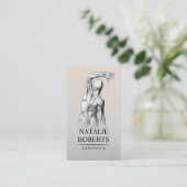 カイロプラクター解剖学プロフェッショナルカイロプラクティック 名刺 (スタンド正面)