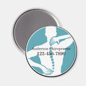 カイロプラクター販促用磁石バルク マグネット (正面/裏面)