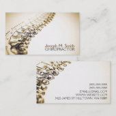 カイロプラクター、カイロプラクティック、ヘルス名刺 名刺 (正面/裏面)