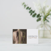 カイロプラクター、カイロプラクティック、医療名刺 名刺 (スタンド正面)