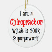 カイロプラクター セラミックオーナメント (左)