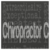 カイロプラクター ファブリック (クローズアップ)