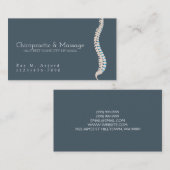 カイロプラクター&マッサージ名刺 名刺 (正面/裏面)